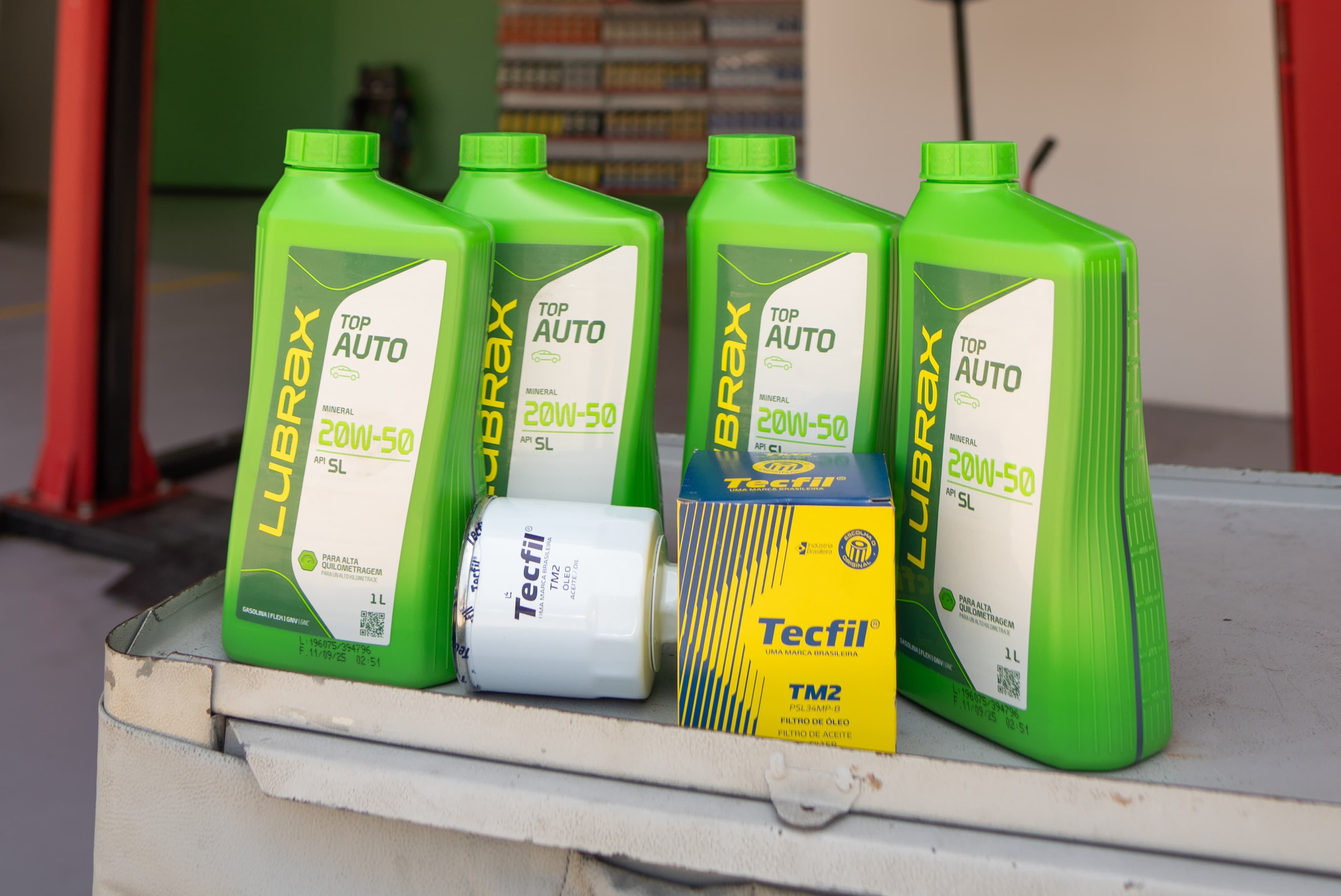 imagem do tipo de óleos